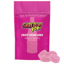 Shred'ems Pop! Crazy Cream Soda Soft Chews 4x