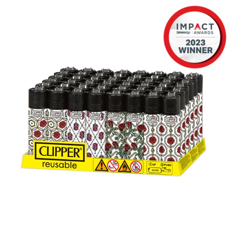 Product image Clipper Roses and Gold Lighter 1