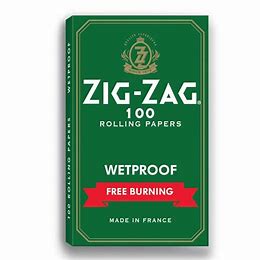 Zig Zag Green Wetproof Rolling Papers