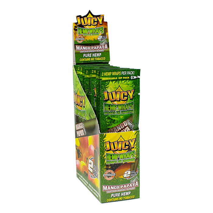 Jay Hemp Wraps Mango Papaya 2pk